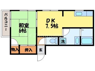 コーポ佐藤の物件間取画像